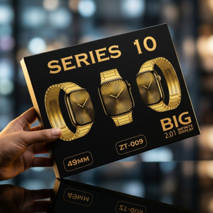 Premium Golden Edition Smartwatch Sale – Series 10 (ZT-009)